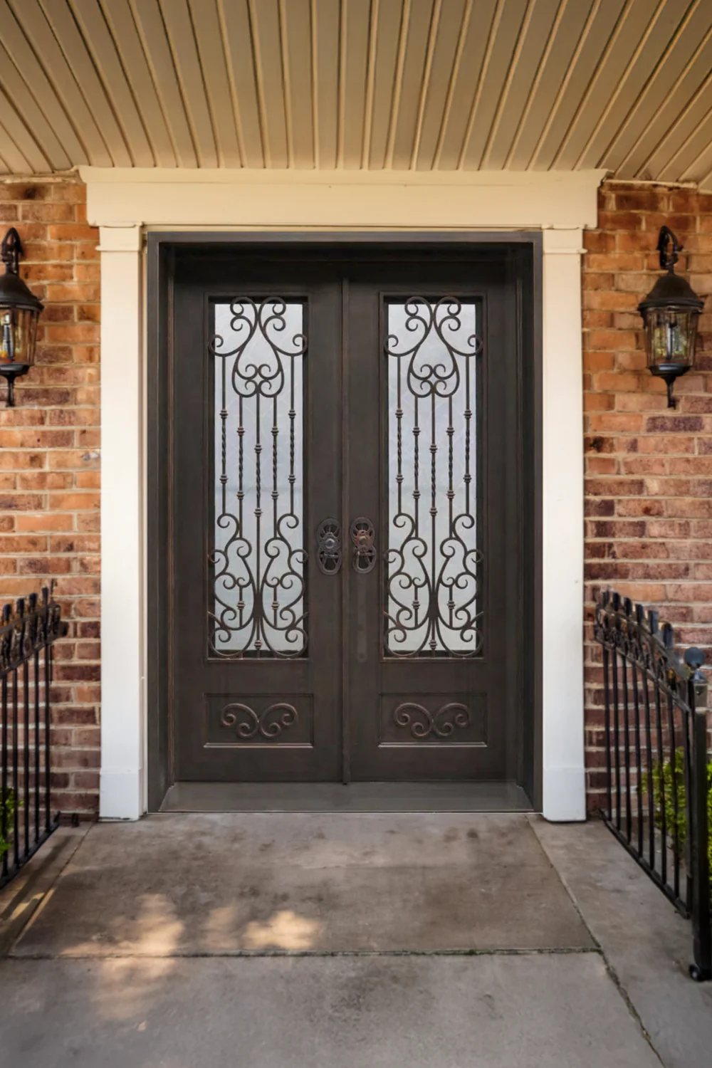 Elmwood Iron Door - Omega Custom Fabrication LLC