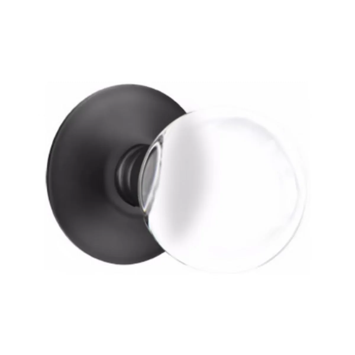 BRISTOL GLASS (BL) PRIVACY (BED/BATH) KNOB WITH 2-3/8