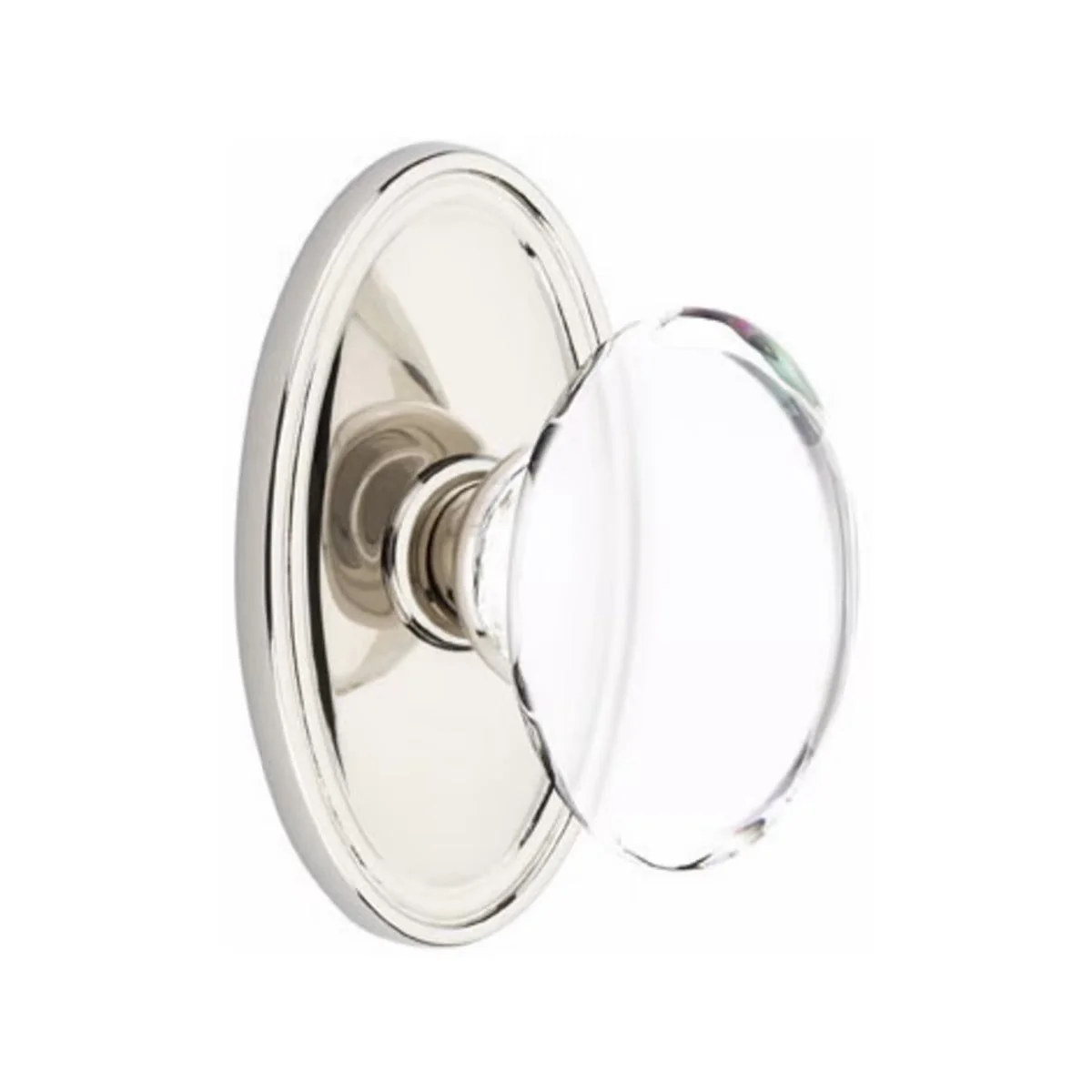 HAMPTON GLASS (HT) PRIVACY (BED/BATH) KNOB WITH 2-3/8