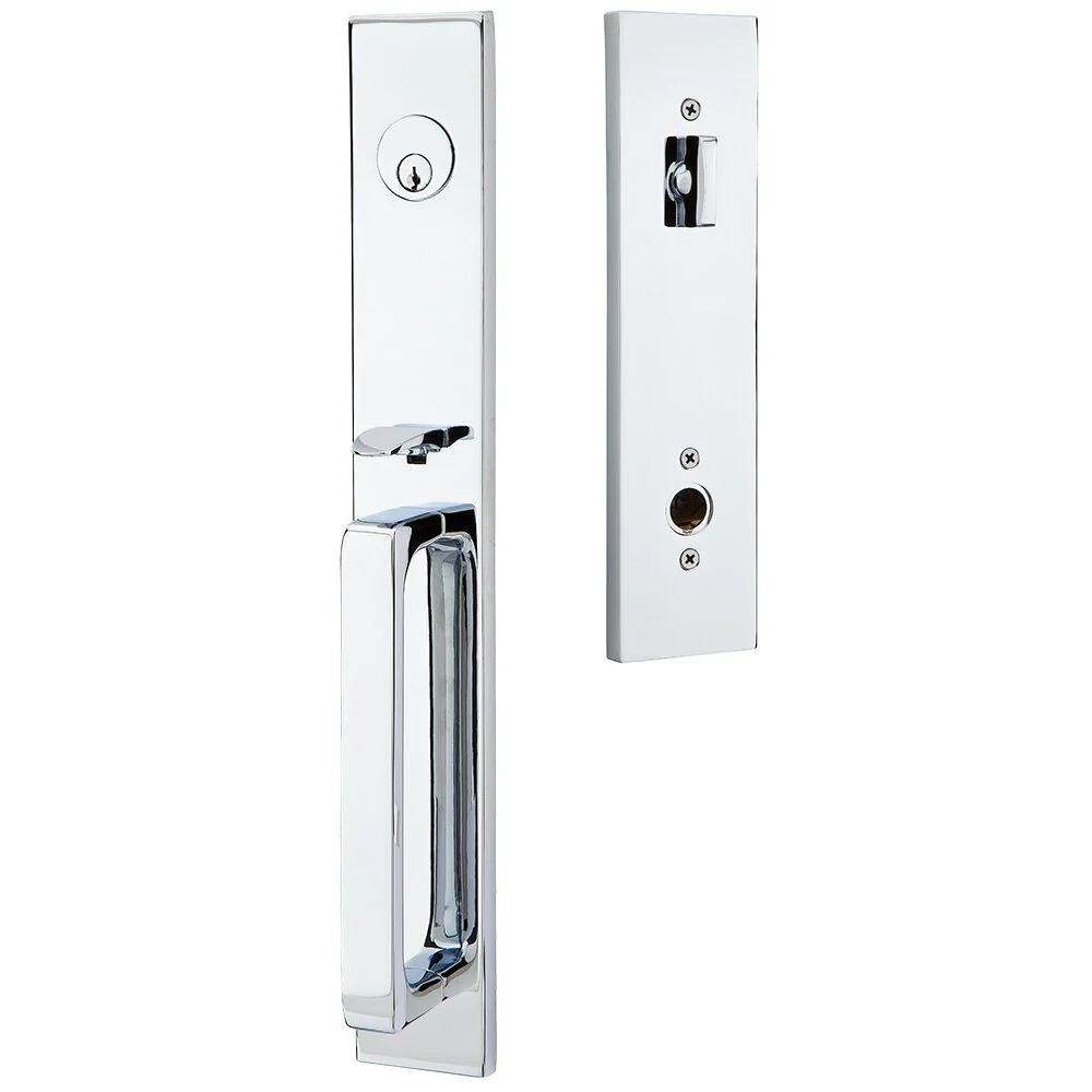 LAUSANNE POLISHED CHROME (US26) HANDLESET SINGLE-CYLINDER [4819] W/ 2-3/8