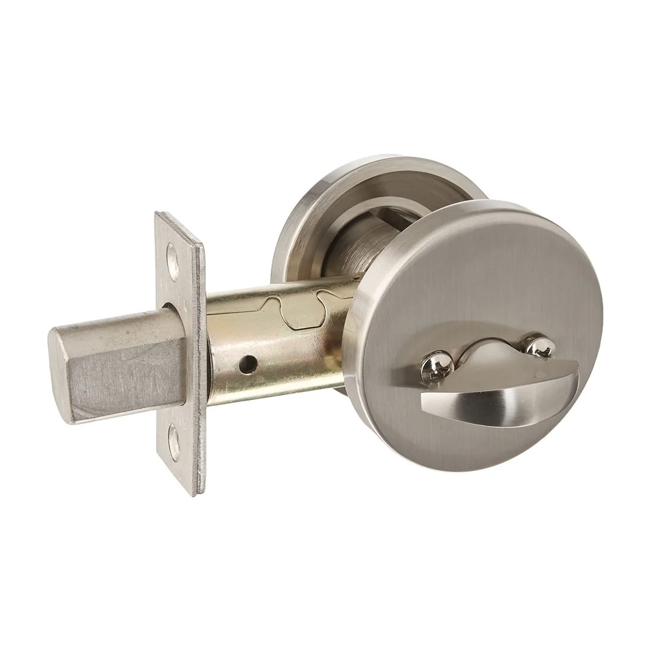 MODERN DEADBOLT WITH 2-3/8