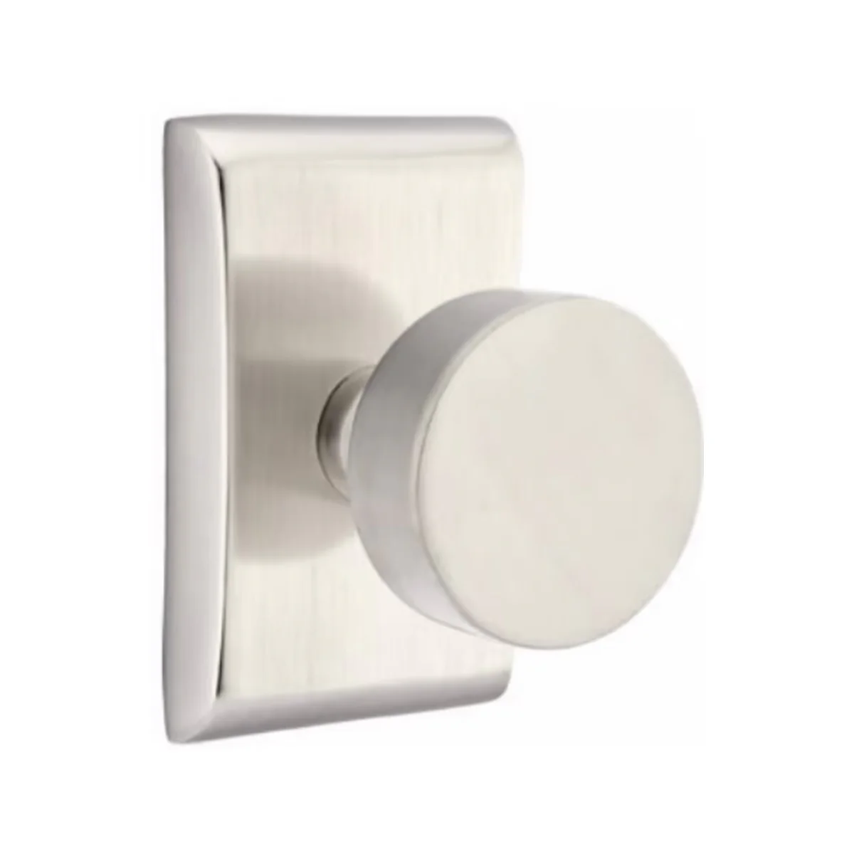 ROUND (ROU) PASSAGE (HALL/CLOSET) KNOB WITH 2-3/8