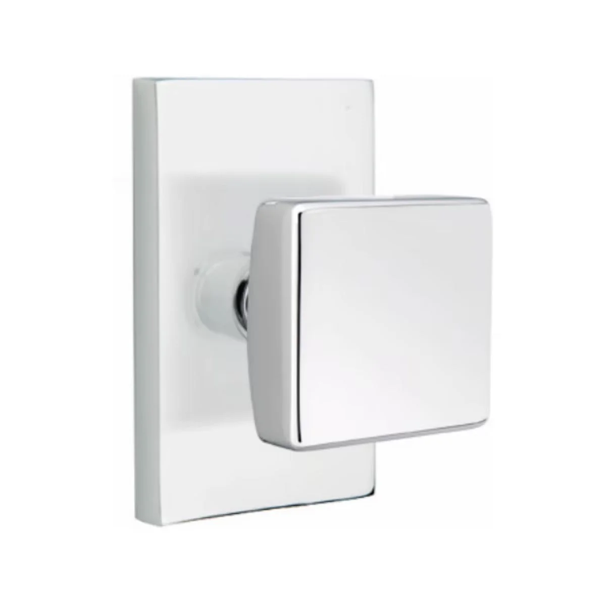 SQUARE (SQU) PRIVACY (BED/BATH) KNOB WITH 2-3/8
