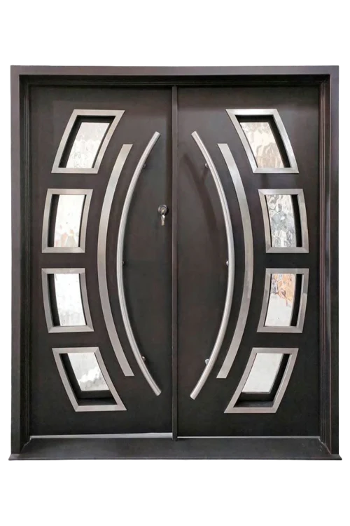 Apex Arc Iron Door - Omega Custom Fabrication LLC