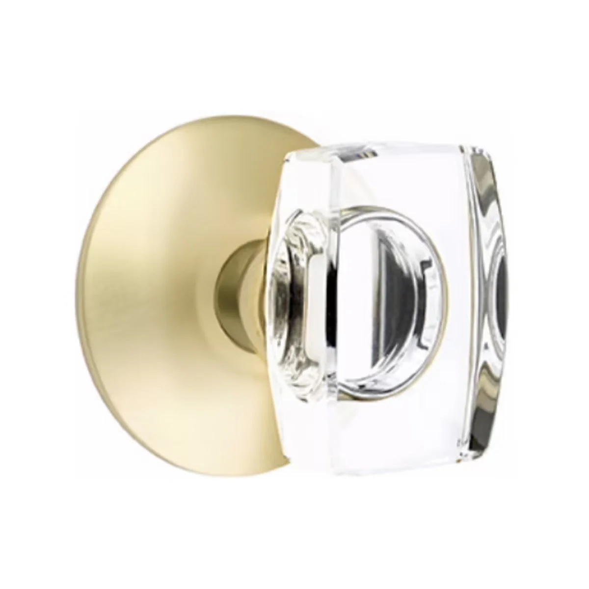WINDSOR GLASS (WS) PRIVACY (BED/BATH) KNOB WITH 2-3/8