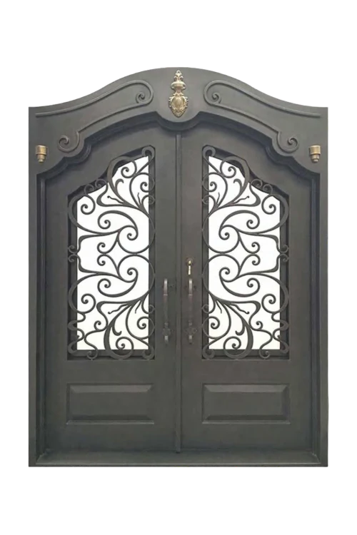 Sinclair Iron Door - Omega Custom Fabrication LLC