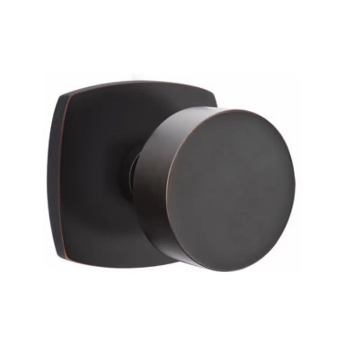 ROUND (ROU) PRIVACY (BED/BATH) KNOB WITH 2-3/8