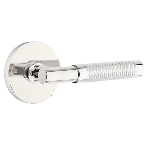 T-BAR KNURLED (TA.KN) PASSAGE (HALL/CLOSET) LEVER WITH 2-3/8