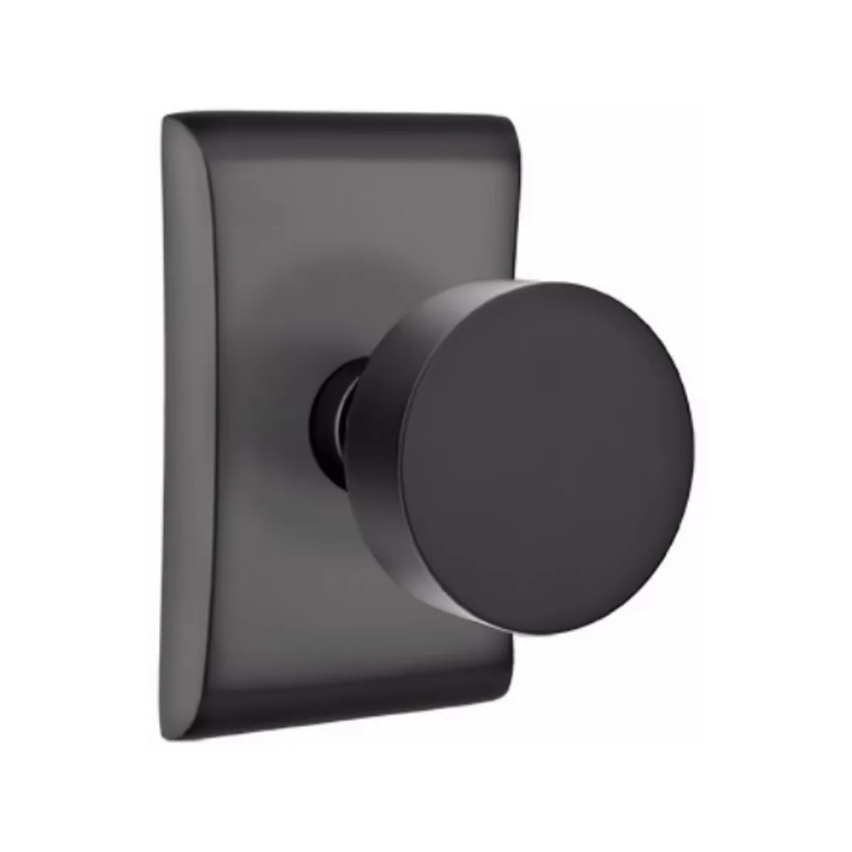 ROUND (ROU) PASSAGE (HALL/CLOSET) KNOB WITH 2-3/8