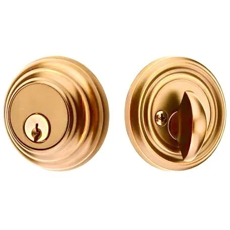LOW PROFILE DEADBOLT WITH 2-3/8