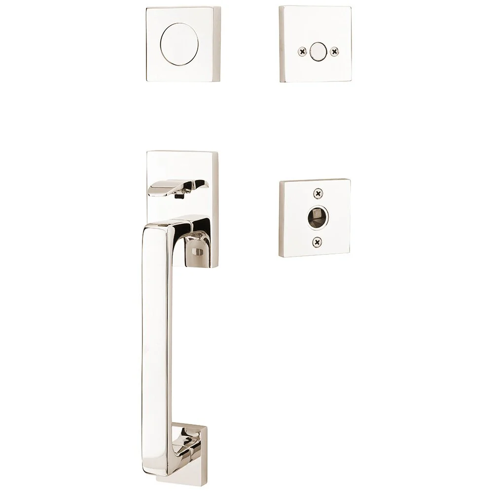 BADEN POLISHED NICKEL (US14) HANDLESET DUMMY [4810] W/ 2-3/8