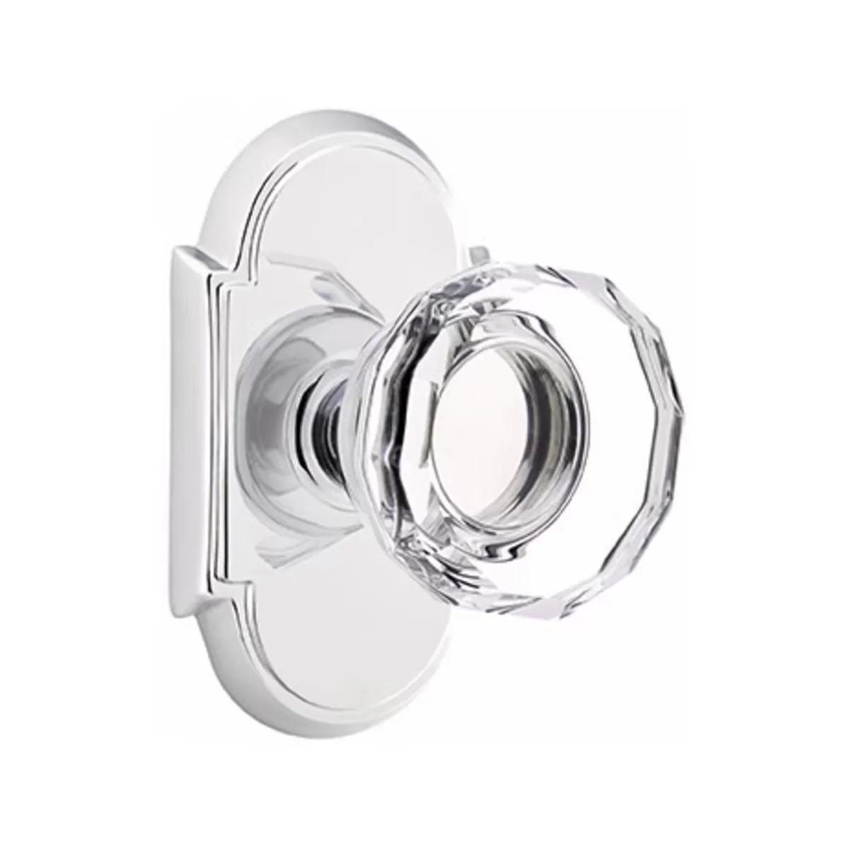 LOWELL GLASS (LW) DUMMY (PAIR) KNOB - Omega Custom Fabrication LLC