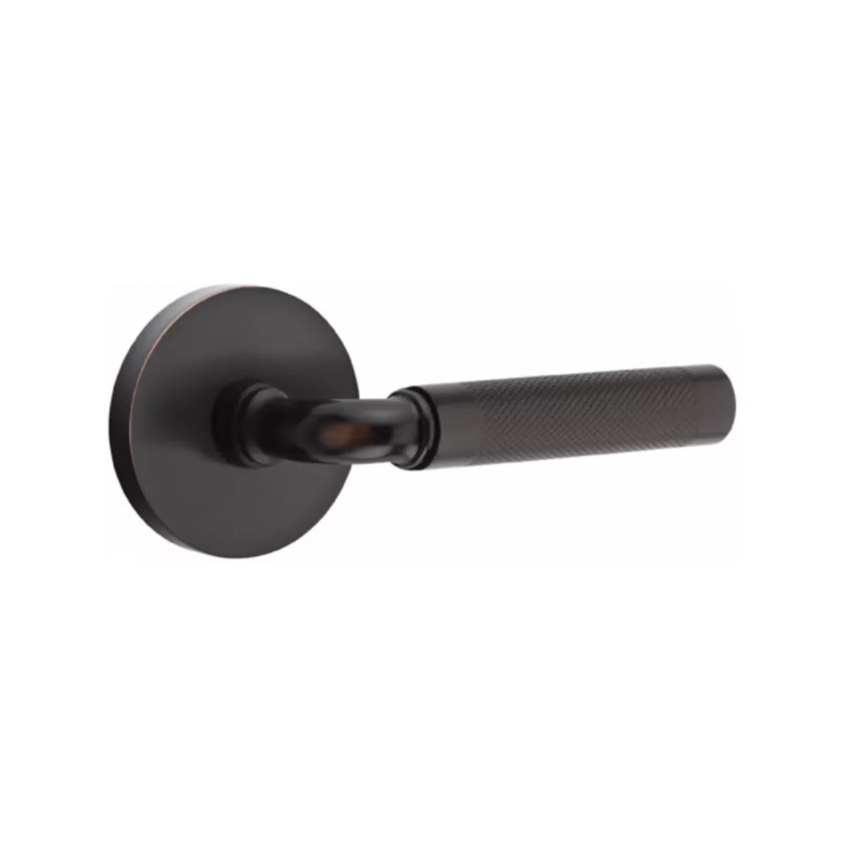 R-BAR KNURLED (RA.KN) PRIVACY (BED/BATH) LEVER WITH 2-3/8