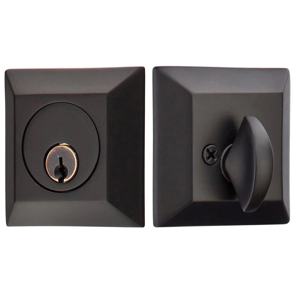 QUINCY DEADBOLT WITH 2-3/8