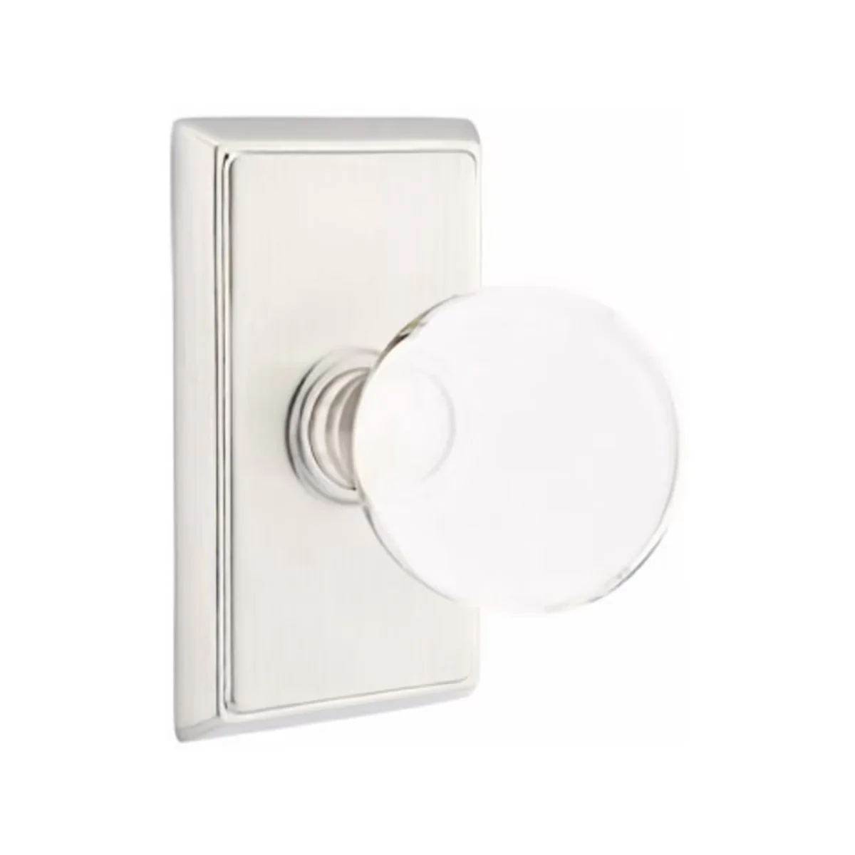 BRISTOL GLASS (BL) PASSAGE (HALL/CLOSET) KNOB WITH 2-3/8