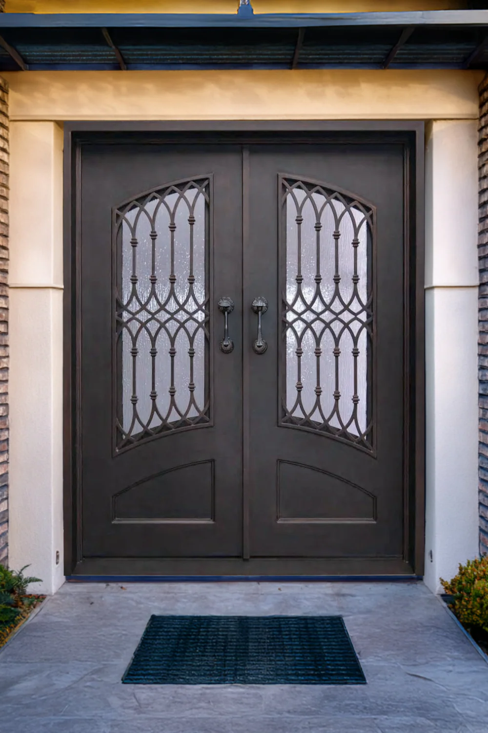 Manor Gate Iron Door - Omega Custom Fabrication LLC