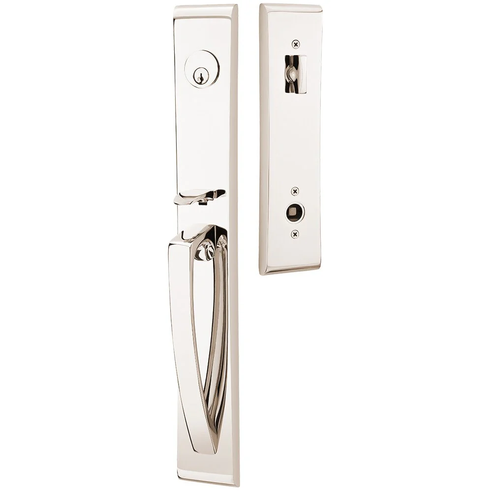 ORION POLISHED NICKEL (US14) HANDLESET SINGLE-CYLINDER [4816] W/ 2-3/8