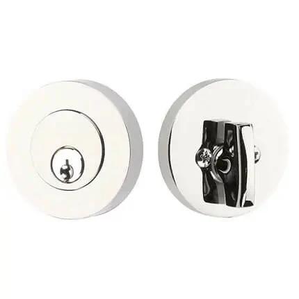 MODERN DISC DEADBOLT WITH 2-3/8