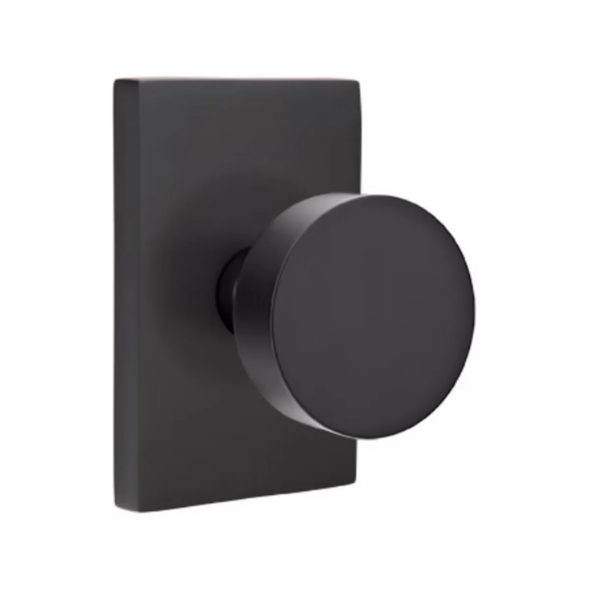 ROUND (ROU) PASSAGE (HALL/CLOSET) KNOB WITH 2-3/8