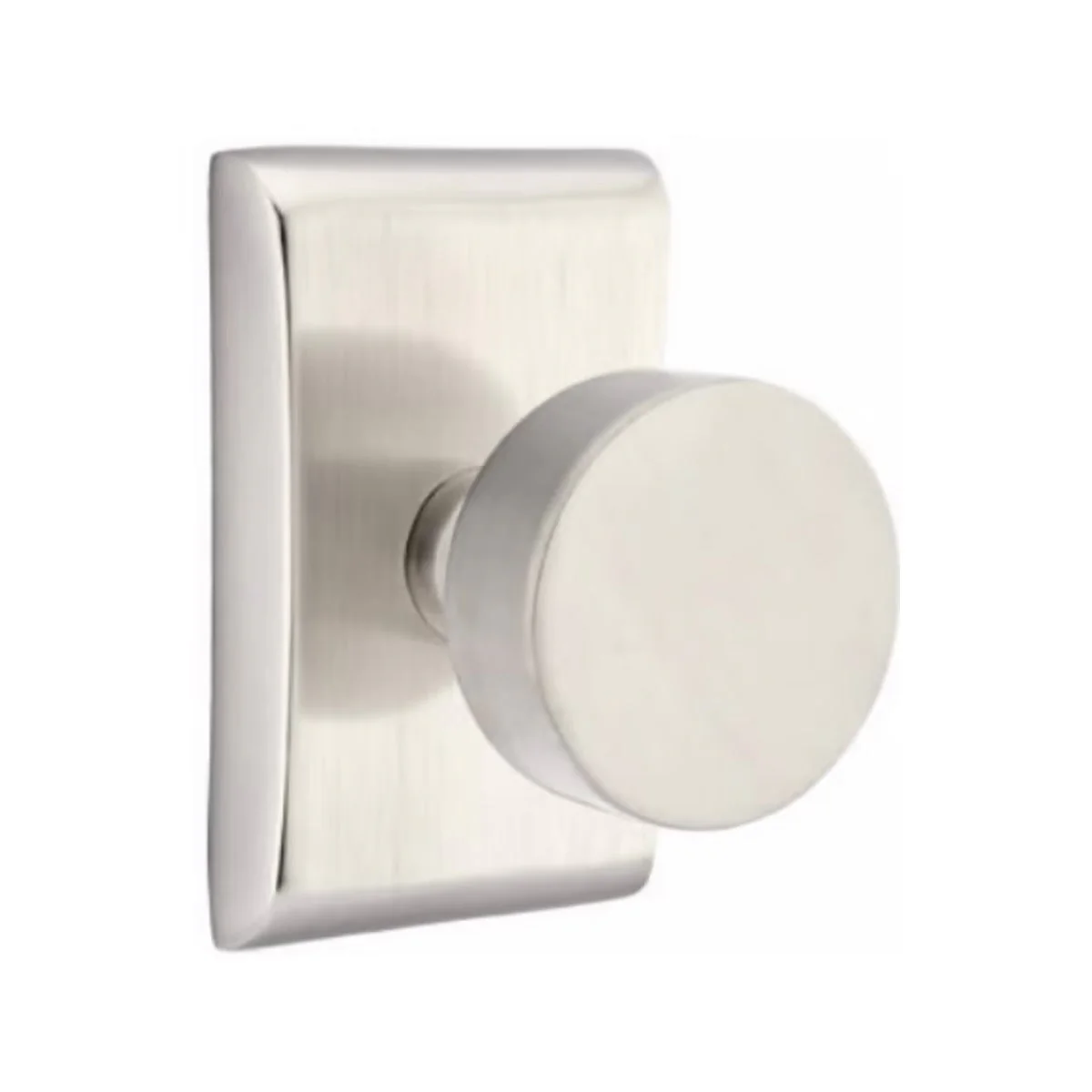 ROUND (ROU) PRIVACY (BED/BATH) KNOB WITH 2-3/8