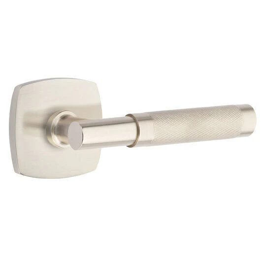 T-BAR KNURLED (TA.KN) PRIVACY (BED/BATH) LEVER WITH 2-3/8
