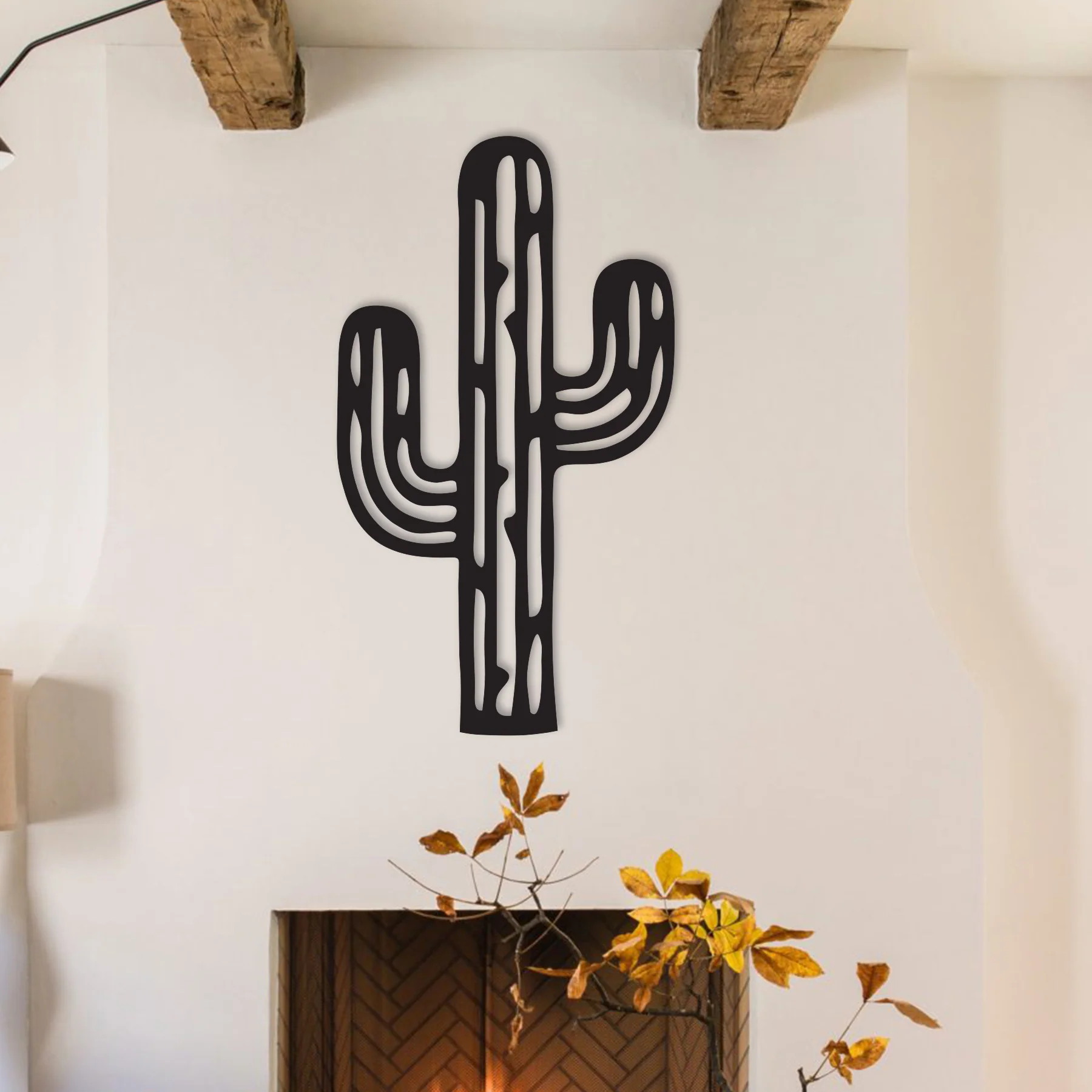 Cactus Metal Wall Décor - Omega Custom Fabrication LLC
