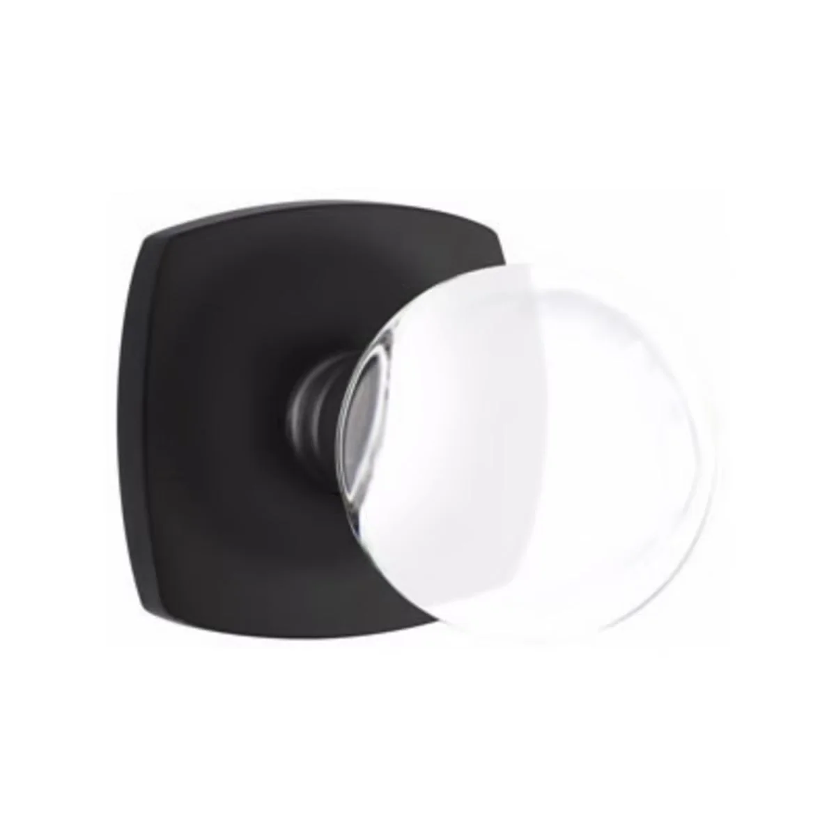 BRISTOL GLASS (BL) PRIVACY (BED/BATH) KNOB WITH 2-3/8
