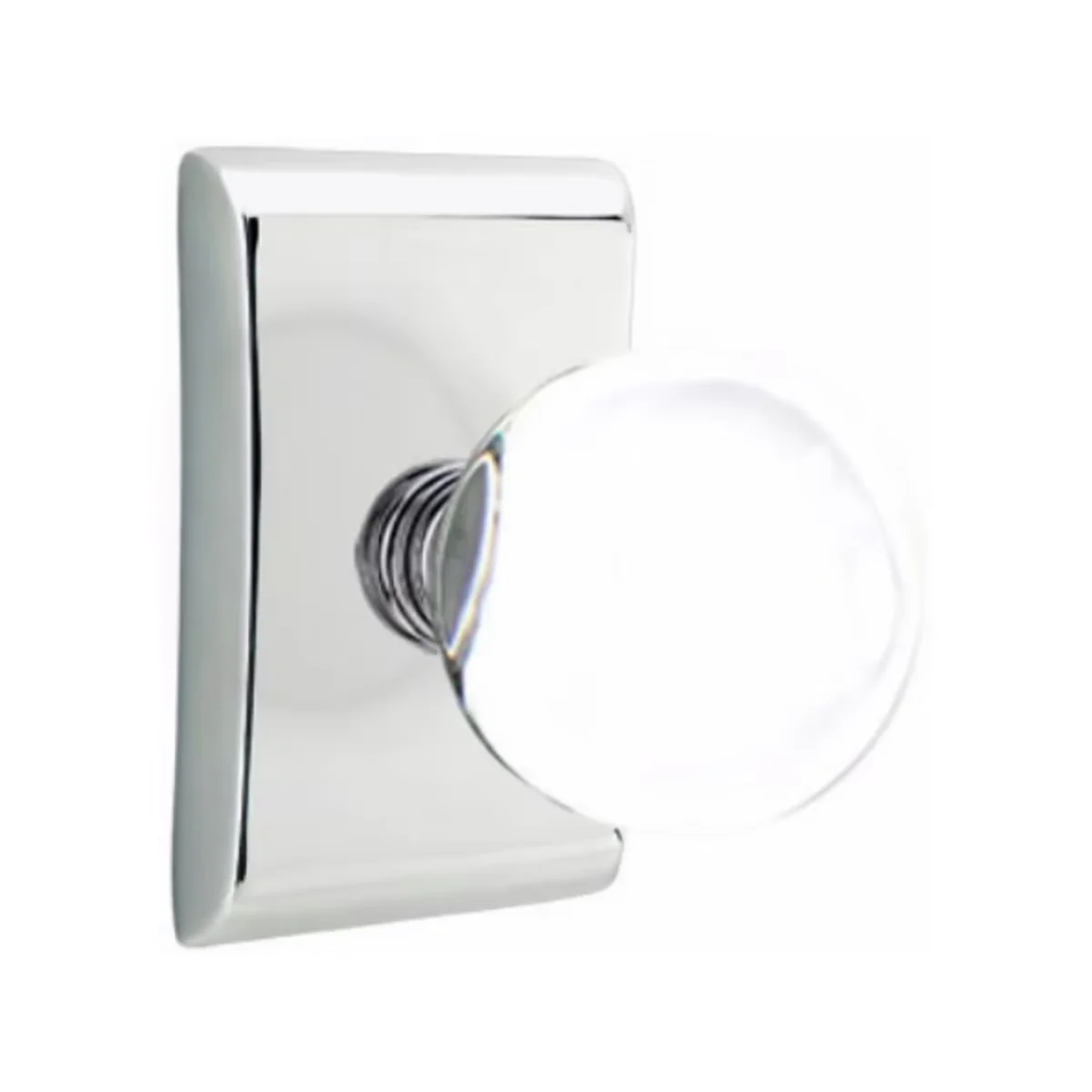 BRISTOL GLASS (BL) PASSAGE (HALL/CLOSET) KNOB WITH 2-3/8
