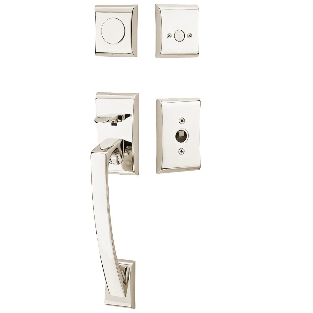 ARES POLISHED NICKEL (US14) HANDLESET DUMMY [4807] W/ 2-3/8