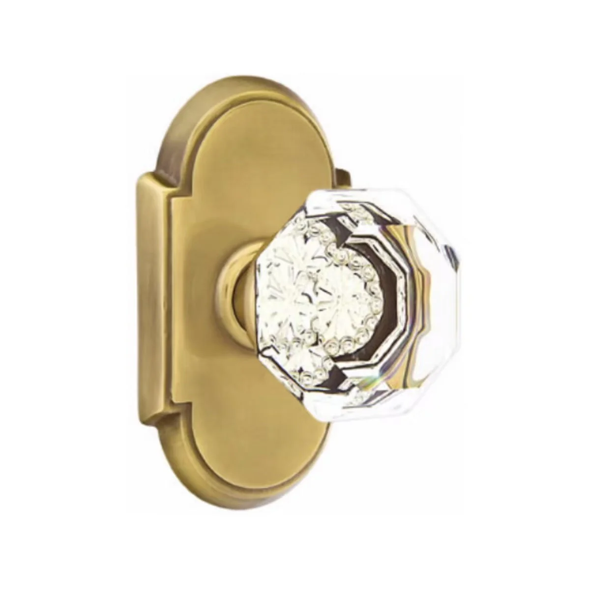 OLD TOWN GLASS (OT) PRIVACY (BED/BATH) KNOB WITH 2-3/8