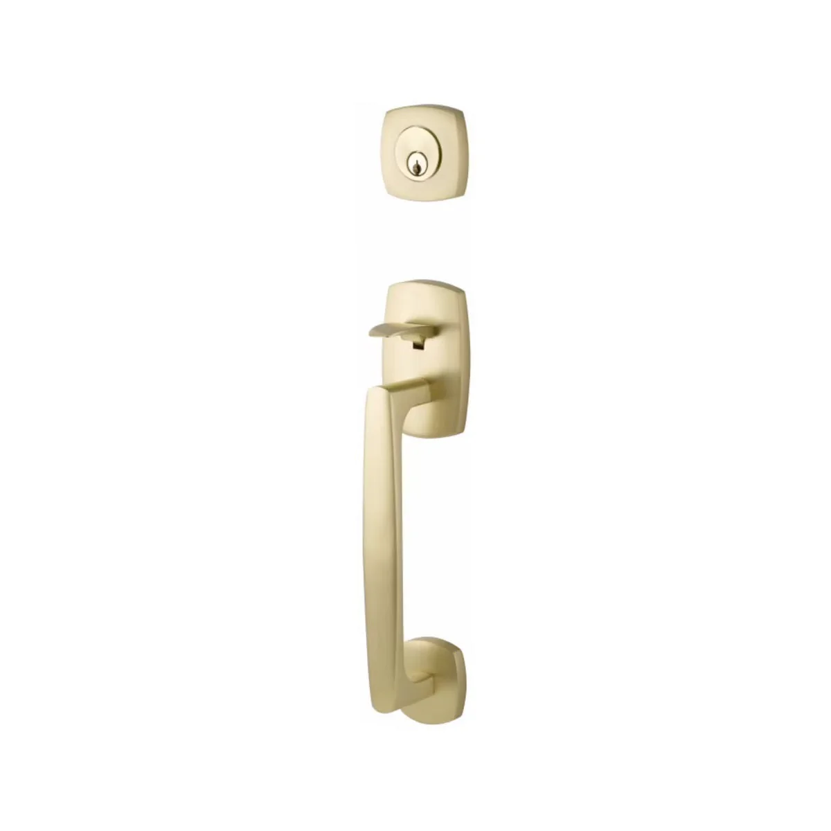 URBAN MODERN SECTIONAL SATIN BRASS (US4) HANDLESET DUMMY [4705] W/ 2-3/8