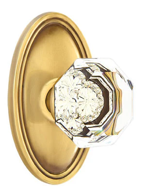 OLD TOWN GLASS (OT) PRIVACY (BED/BATH) KNOB WITH 2-3/8