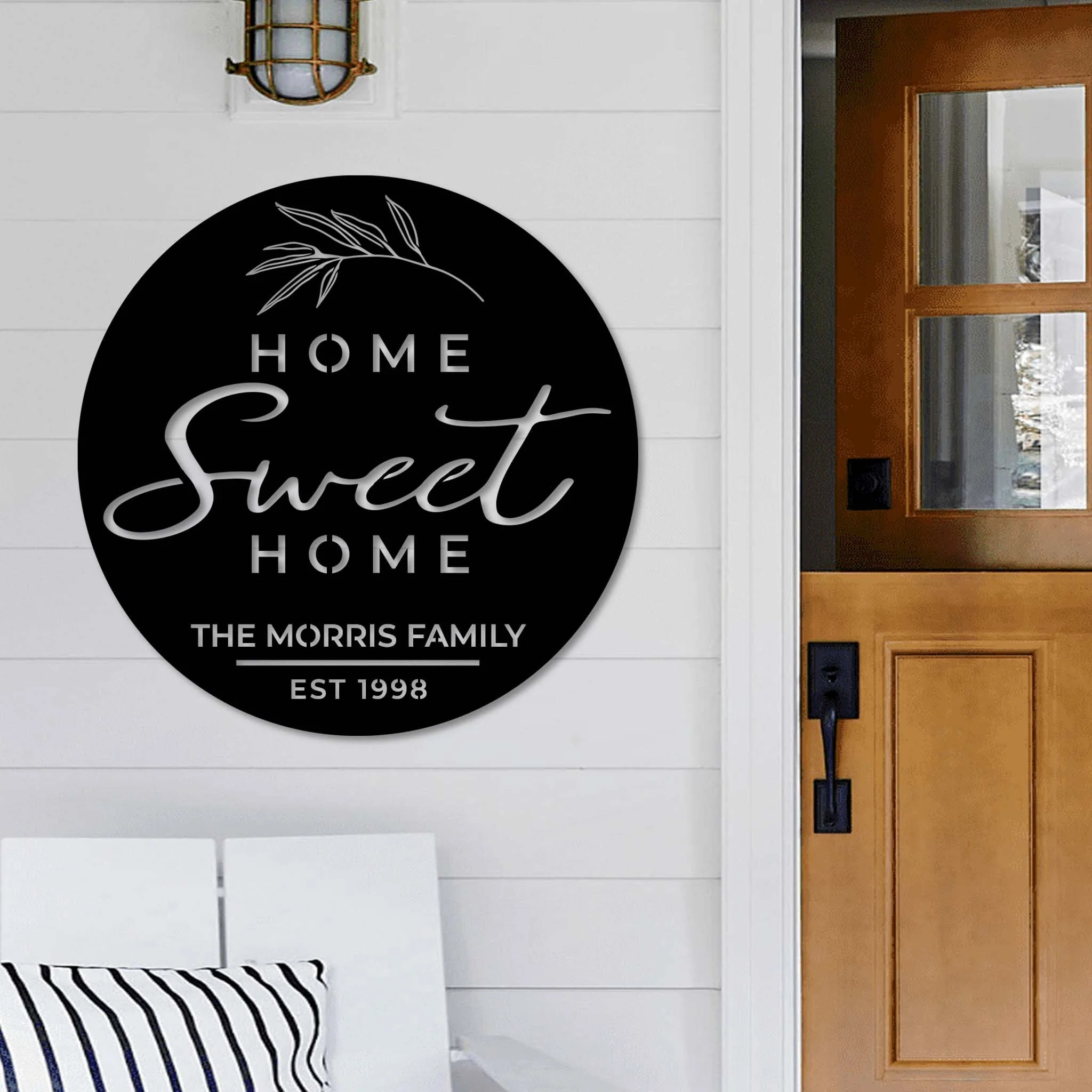 Home Sweet Home Custom Metal Art - Omega Custom Fabrication LLC