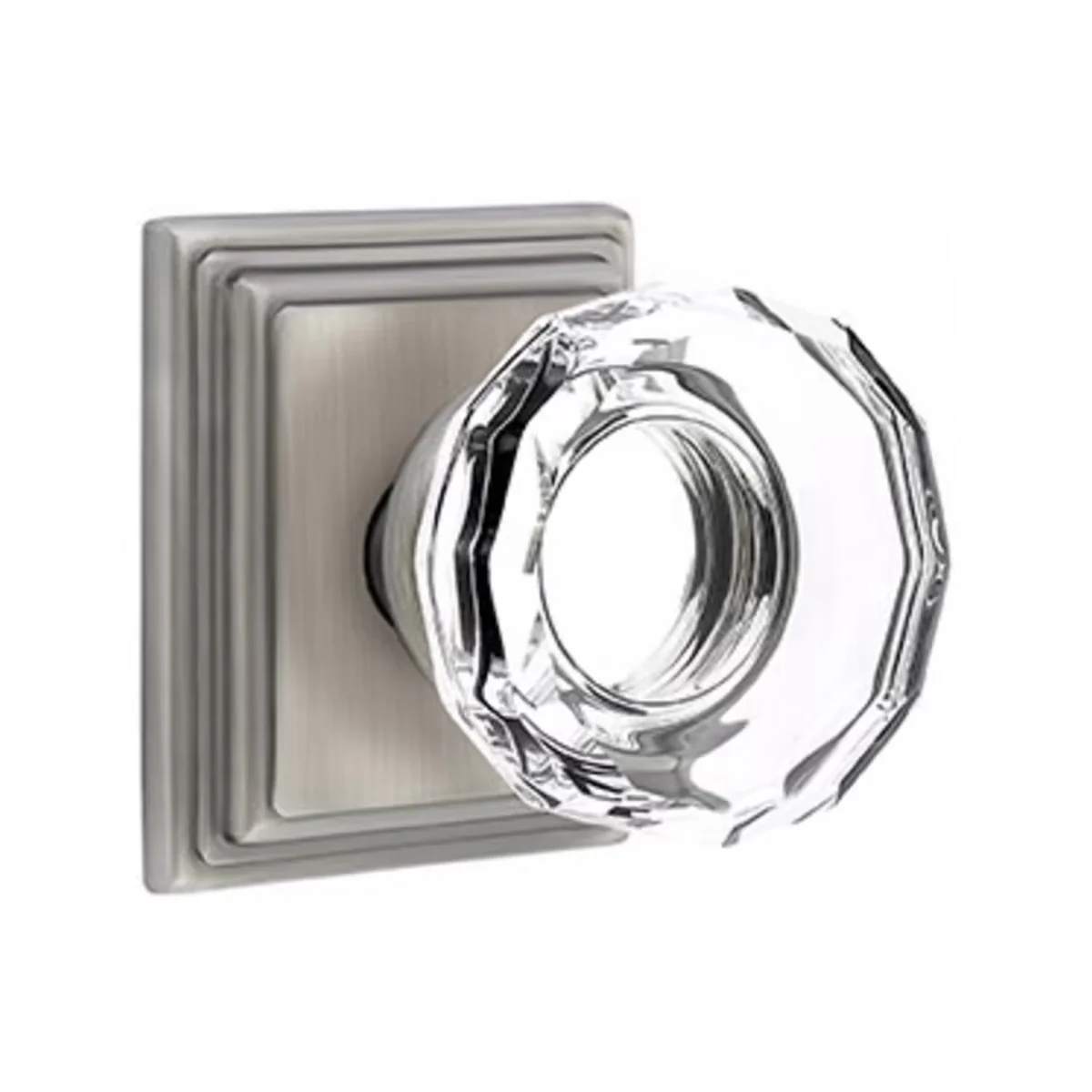LOWELL GLASS (LW) DUMMY (PAIR) KNOB - Omega Custom Fabrication LLC