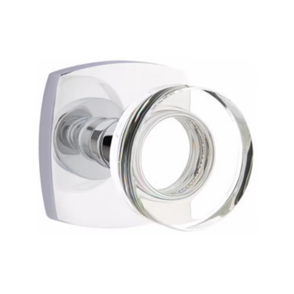 MODERN DISC GLASS (MDC) DUMMY (PAIR) KNOB - Omega Custom Fabrication LLC