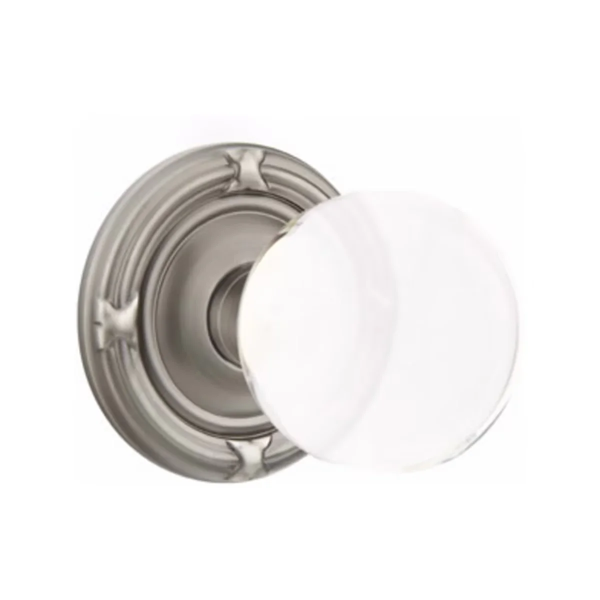 BRISTOL GLASS (BL) PASSAGE (HALL/CLOSET) KNOB WITH 2-3/8