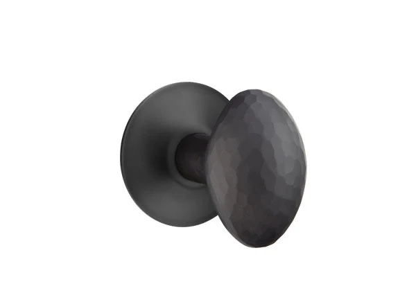 HAMMERED EGG (HE) PASSAGE (HALL/CLOSET) KNOB WITH 2-3/8