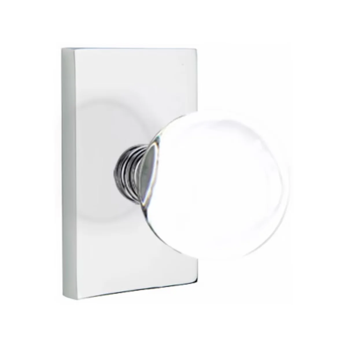 BRISTOL GLASS (BL) PASSAGE (HALL/CLOSET) KNOB WITH 2-3/8