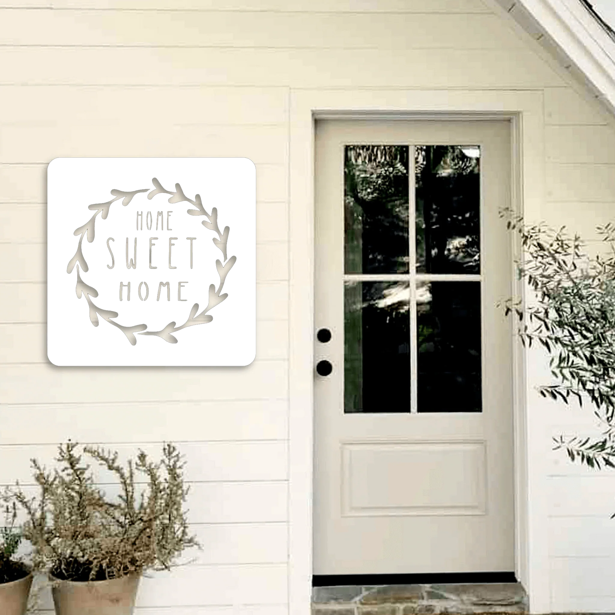 Home Sweet Home Metal Sign - Omega Custom Fabrication LLC