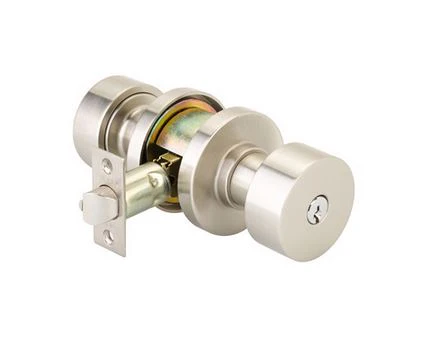 ROUND (ROU) KEY IN KNOB LOCKSET WITH 2-3/8