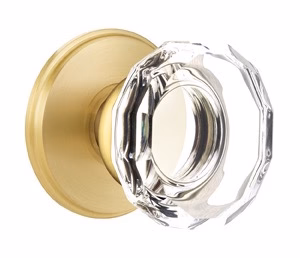 LOWELL GLASS (LW) DUMMY (PAIR) KNOB - Omega Custom Fabrication LLC
