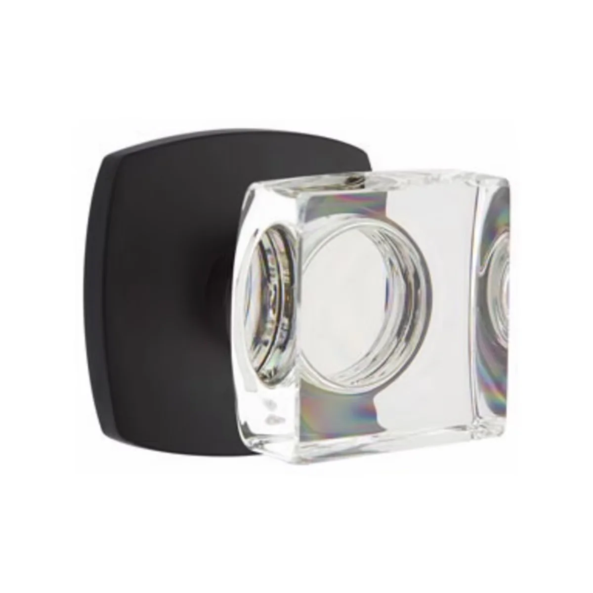 MODERN SQUARE GLASS (MSC) DUMMY (PAIR) KNOB - Omega Custom Fabrication LLC
