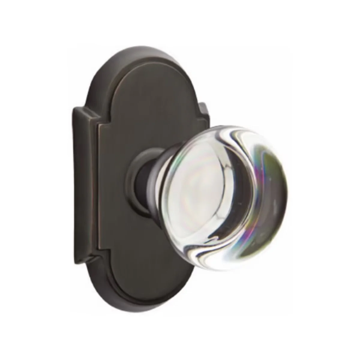 PROVIDENCE GLASS (PC) PASSAGE (HALL/CLOSET) KNOB WITH 2-3/8
