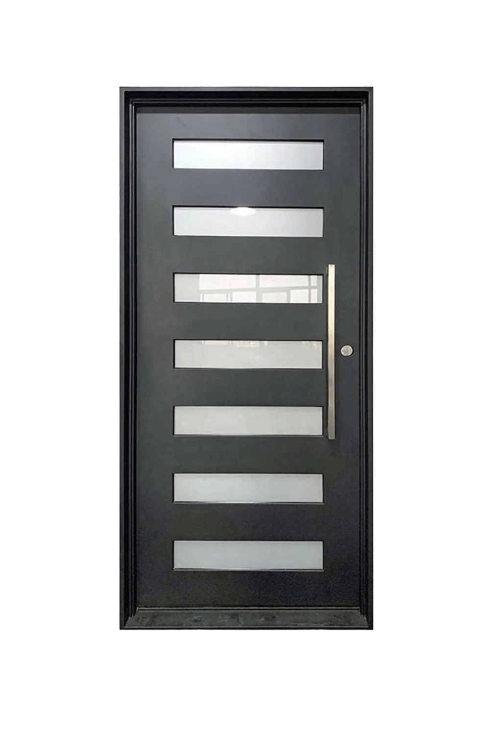 Stratus Single Iron Door - Omega Custom Fabrication LLC