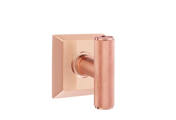 THE ACE KNURLED (ACEKN) PRIVACY (BED/BATH) KNOB WITH 2-3/8