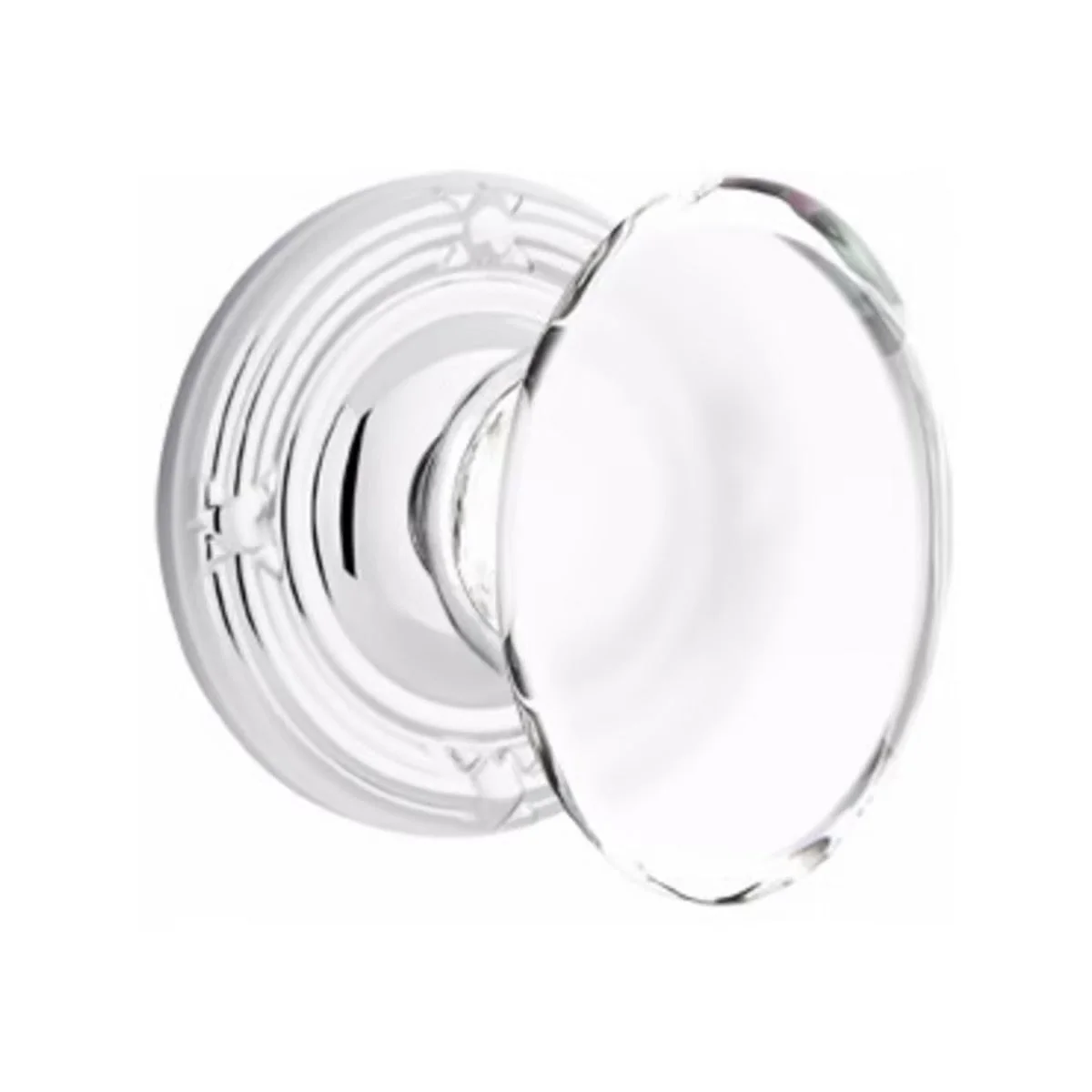 HAMPTON GLASS (HT) PRIVACY (BED/BATH) KNOB WITH 2-3/8