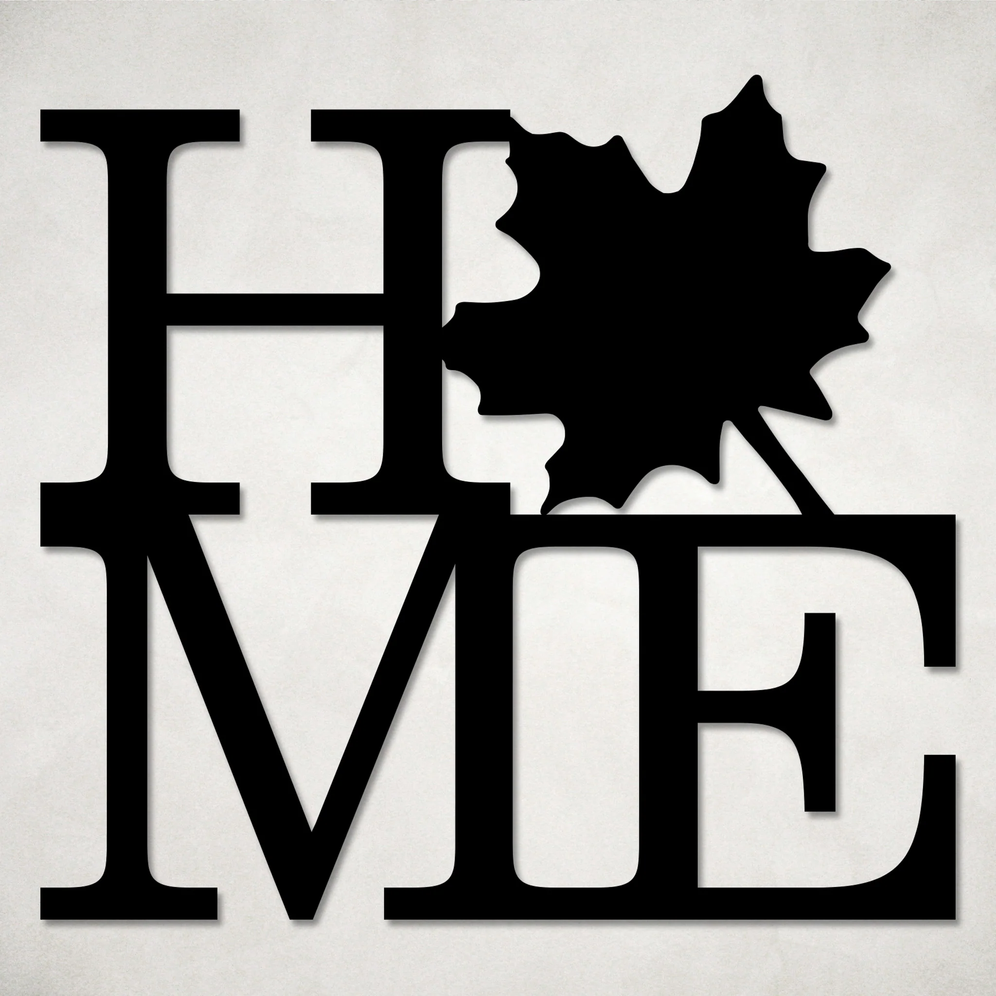 Home - Fall Leaf Metal Wall Art - Omega Custom Fabrication LLC