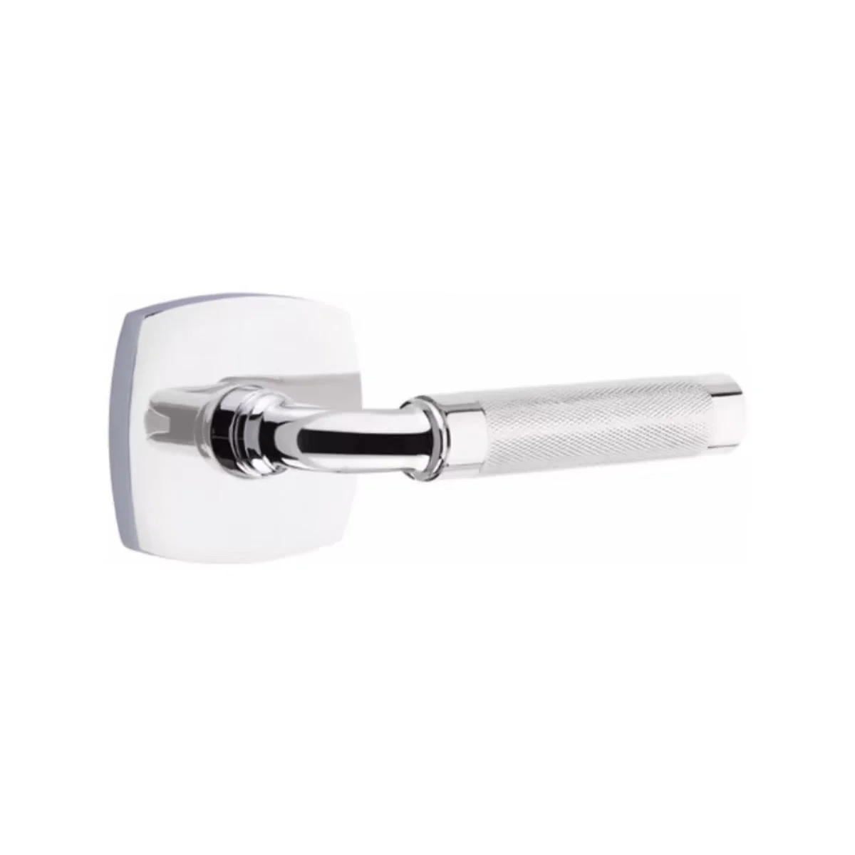 R-BAR KNURLED (RA.KN) PRIVACY (BED/BATH) LEVER WITH 2-3/8
