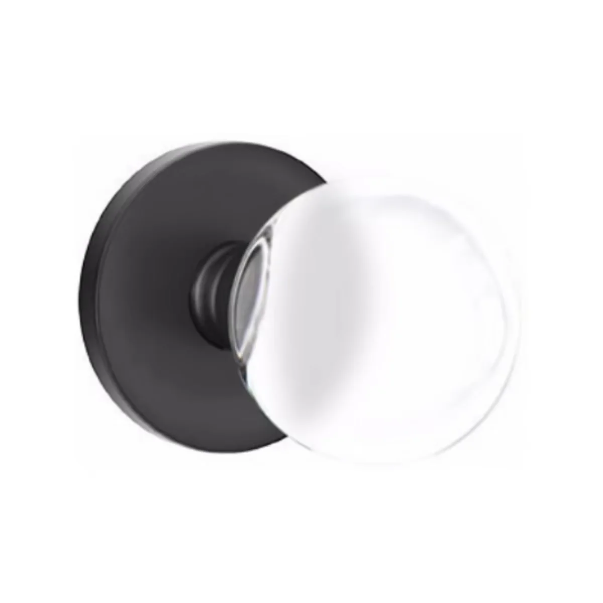 BRISTOL GLASS (BL) PASSAGE (HALL/CLOSET) KNOB WITH 2-3/8