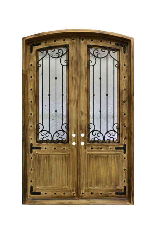 Sonora Rustic Iron Door - Omega Custom Fabrication LLC